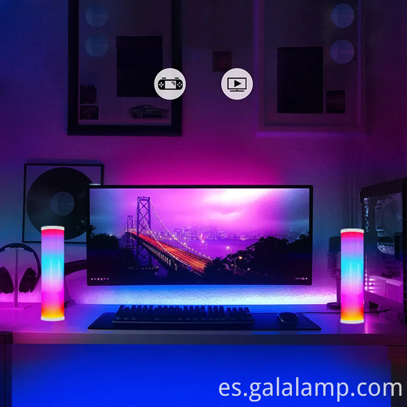 Barras de luz LED ambiental para PC y ambiente de sala de televisión